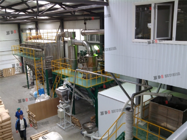 豌豆超微粉碎分級機(jī)系統(tǒng)--俄羅斯