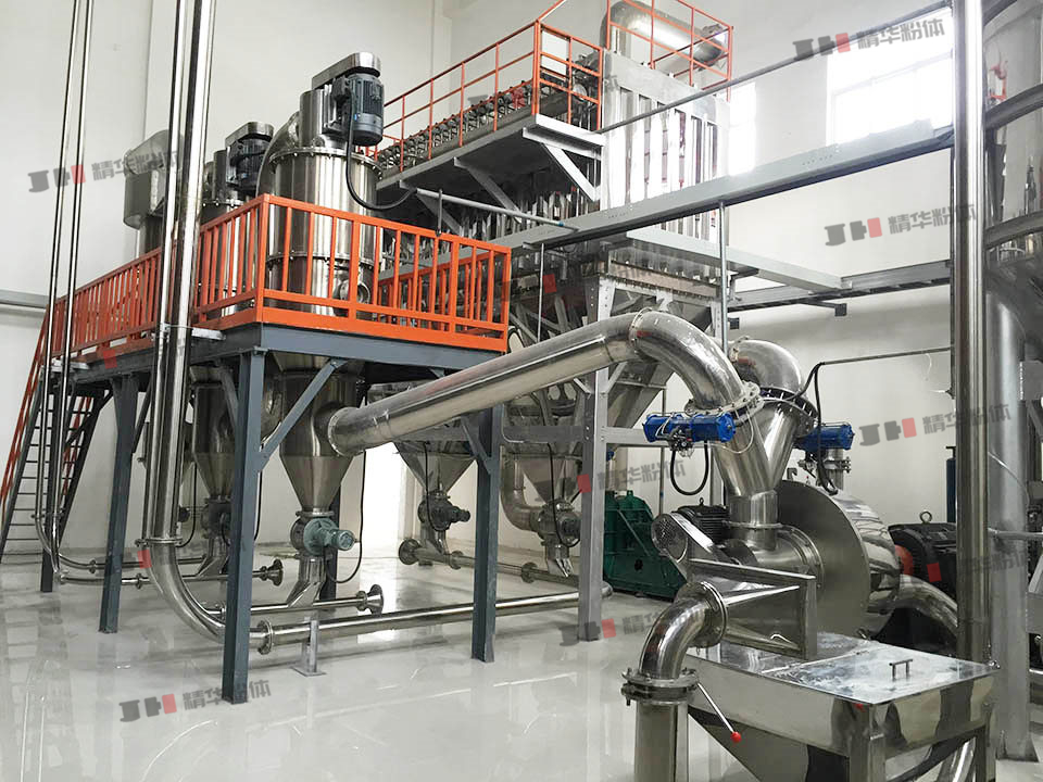 硅膠超微粉碎機(jī)--青島某公司