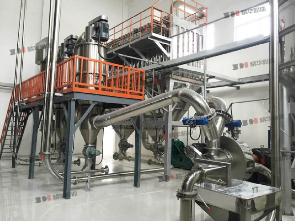 硅膠超微粉碎機--青島某公司