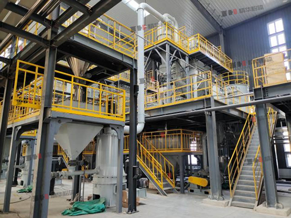 石油焦立式?jīng)_擊磨--山東生產(chǎn)現(xiàn)場