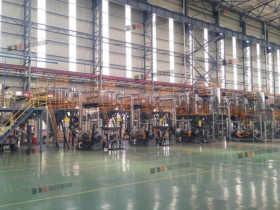 石油焦超微粉碎機(jī)--安徽某生產(chǎn)現(xiàn)場