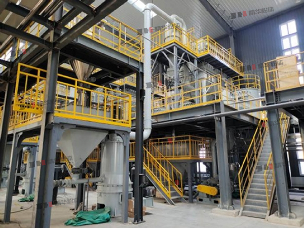 石油焦立式?jīng)_擊磨--山東生產(chǎn)現(xiàn)場