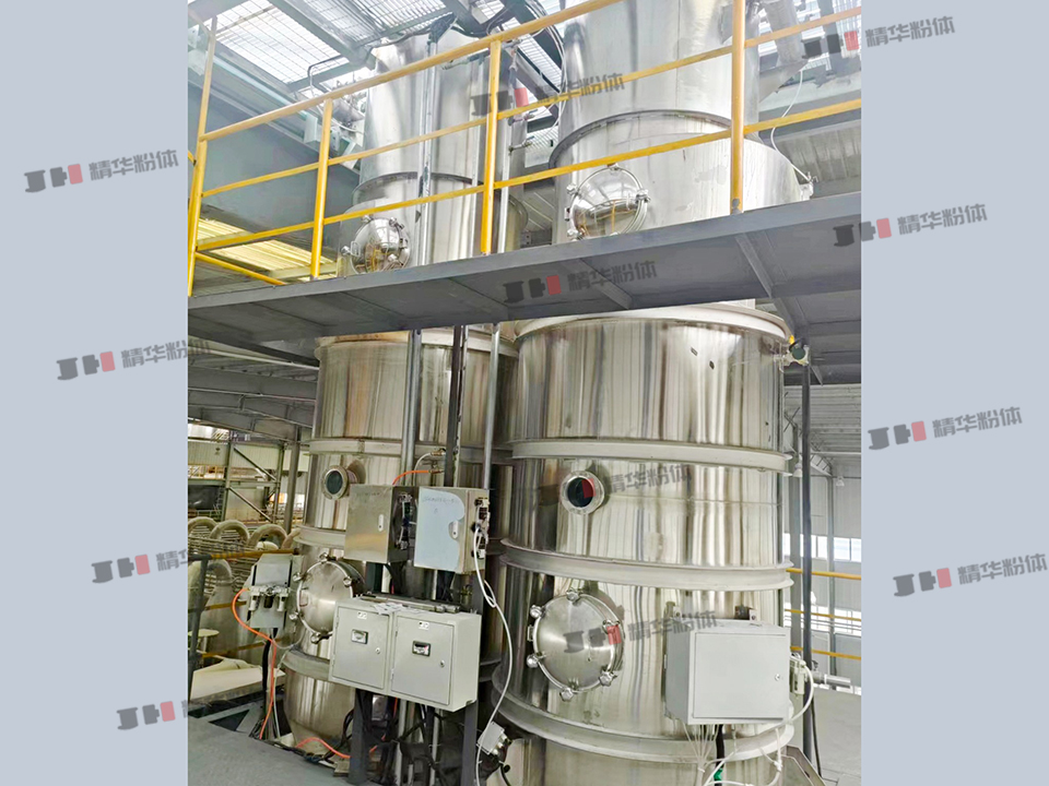 玻璃微珠氣流混合機(jī)--山西海諾某生產(chǎn)現(xiàn)場(chǎng)